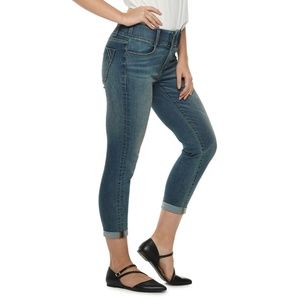 Apt. 9® Tummy Control Jean Capris size 10